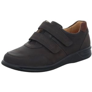 Ganter Kurt-K Sneakers voor heren, donkerbruin, maat 46 EU, X-Wijd, donkerbruin, 46 EU X-Breed