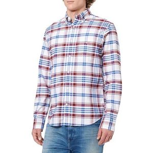 REG Classic Oxford geruit shirt, rood, S