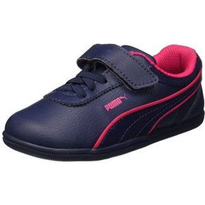 PUMA Myndy 2 SL V, lage gymschoenen voor meisjes, Zwart, 22 EU