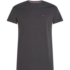 Tommy Jeans Tjm Xslim Jersey Tee Dm0dm04411 heren Ondershirt,grijs (New Charcoal),XXS