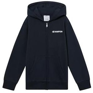 Champion Legacy Boys, Graphic Full Zip Hoodie, M, Blauw, Blauw, M