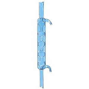 Allihn-koeler, conform DIN 12581, lengte jas: 500 mm.