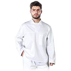 Leber&Hollman LH-Food+Jwbxxl Cook/Food/Hcl beschermende blouse, wit, XXL maat