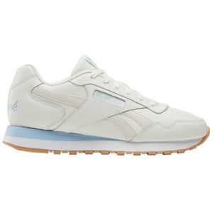 Reebok Glide hardloopschoenen voor dames, Krijt Classic Beige Zacht Blauw, 36 EU