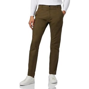 G-STAR RAW Bronson 2.0 Slim Chino Broek heren,groen (Dark Olive D21038-d305-c744),33W / 34L