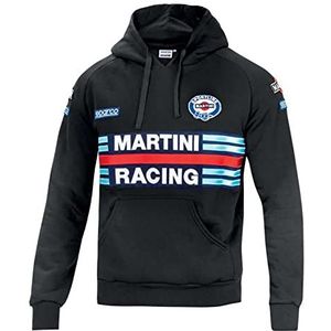 Sparco Martini Racing Sweatshirt, Zwart, Standaard, Unisex, Volwassenen
