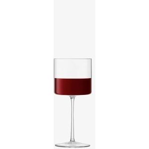 LSA Otis Rode Wijnglas 310ml Clear Set van twee