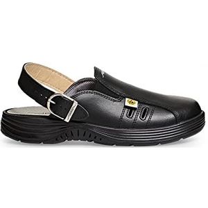 ABEBA 7131142 X-LIGHT ESD verstopping, OB, A, E, FO, SRC, zwart, maat 35