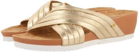 GIOSEPPO - BREAGE - Teenslippers - Goudkleurig - Biologisch - Sleehak