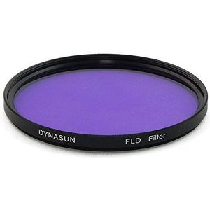 DYNASUN Slim Fluorescentiefilter Original PRO Digital Filter 55mm FD FLD 55 in metalen fitting met doos, zwart
