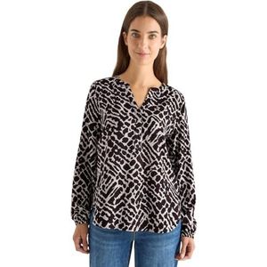 Cecil - Gedessineerde Blouse - Rood - Dames