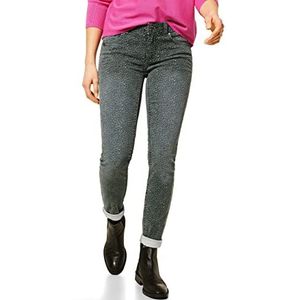 Street One Dames Jeans, Pistache Gedrukt Denim, 29W x 30L