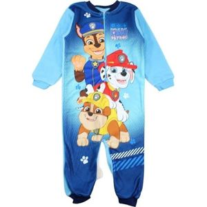 Paw Patrol fleece jumpsuit, comfort en warmte, Paw Patrol ontwerp, perfect voor de winter, Marine, 2 Jaren