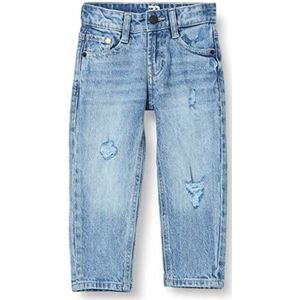 Retour Denim de Luxe Landon Vintage Blue Denim Shorts voor jongens, blauw (medium blue denim), 13-14 Jaren
