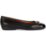 Geox Meisjes D Annytah A Ballet Flat, zwart, 39 EU