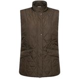 Ulla Popken - Steppweste - Dunkles Oliv - Mouwloos Damesvest