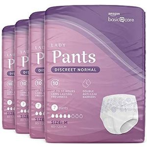 Amazon Basic Care - Lady Pants Discreet Medium - 28 Stuks - Wit