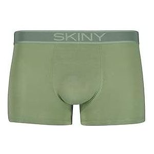 Skiny Bamboo Deluxe boxershort voor heren, Green Bay, regular, Green Bay, XXL