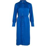 Veelzijdige L/S Shirt Dress - NOOS, blauw, 38