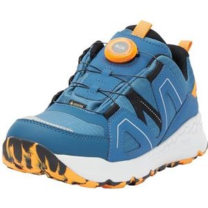 Superfit Free Ride sneakers voor jongens, Blauw Oranje 8000, 33 EU Schmal