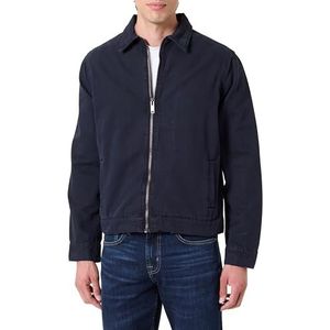7 For All Mankind Harrington JACKET CANVAS NAVY, blauw, M