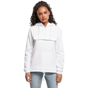 Build Your Brand - Sweat Pull Over Hoody - Wit - Dames