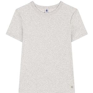 Petit Bateau T-shirt met korte mouwen voor dames, Beluga grijs China, M