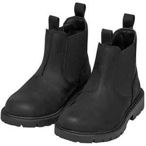 Geox - J Shaylax - Enkellaarzen - Zwart - Ademend - Ritssluiting en Veters