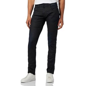 Replay Anbass ResinPlus Herenjeans, slimfit, 007, donkerblauw, 32W / 30L