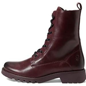 Fly London Dames Reid893fly Combat Boot, Paarse paarse zool, 36 EU