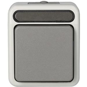 Schneider/Merten Opbouw Wisselschakelaar Aquastar IP44
