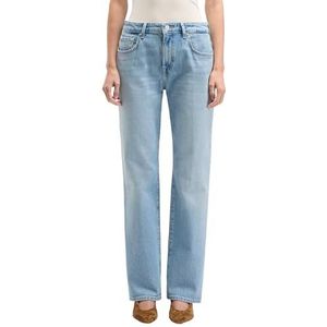7 For All Mankind Calie Straight Seabreeze, lichtblauw, 23W