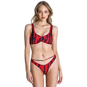 Gianni Kavanagh Red Zanzibar bikini, XS Women