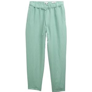 TOM TAILOR - 1046498 - Damesbroek - Verwassen Groen - Slim Fit