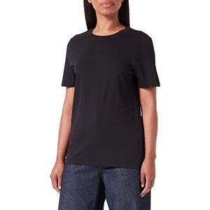 PIECES Pcria Ss Solid Tee Noos Bc T-shirt voor dames, zwart, S