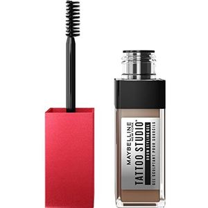 Maybelline New York wenkbrauwgel, voor dichter uitziende en gevormde wenkbrauwen, veegvast en waterbestendig, Tattoo Brow 36H Styling gel, nr. 250 Blonde, 6 ml