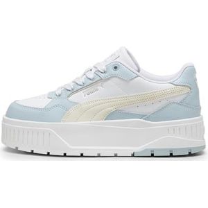 PUMA Karmen Ii Idol Sneaker voor dames, Puma Witte Alpine Sneeuw Frosted Dauw, 42.5 EU