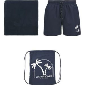JACK & JONES Jpstmaui Beach Pack voor heren, navy blazer, L