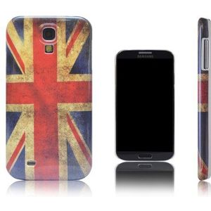 Xcessor Union Jack Vintage kijken UK vlag hard plastic hoesje voor Samsung Galaxy S4 i9500
