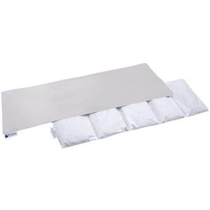 Kersenpit Kussen 60x20cm 800g 100% Katoen Medi Partners 5 kamers Graankussen Grote Eco Natuur Warmtekussen Koudetherapie Afneembare Hoes