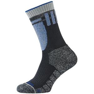 Jack Wolfskin - Ski Merino Sokken - Kinder - Grijs - Mix van Merinowol en Polyamide