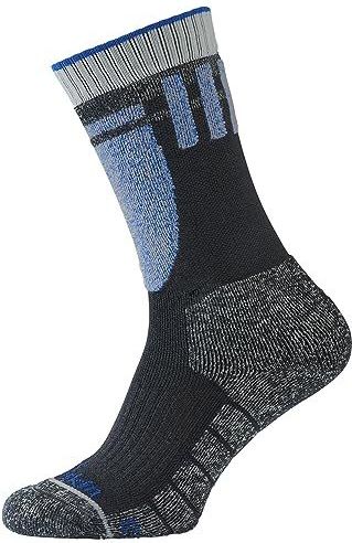 Jack Wolfskin - Ski Merino Sokken - Kinder - Grijs - Mix van Merinowol en Polyamide