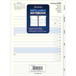 FILOFAX Agendavulling A5 Notebook Month Planner 2024