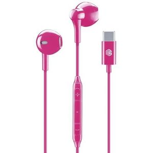 Music Sound 8018080479618 Headset Bedraad Hoofdband Oproepen/muziek USB Type-C Roze