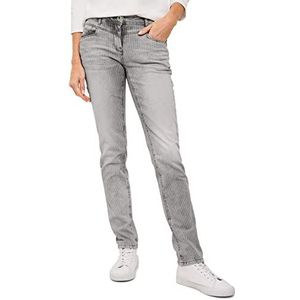 Cecil Losse jeansbroek voor dames, Grey Used Wash, 33W x 30L