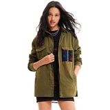 Desigual Damesparka, groen, L