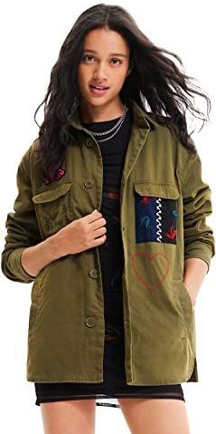 Desigual Damesparka, groen, L