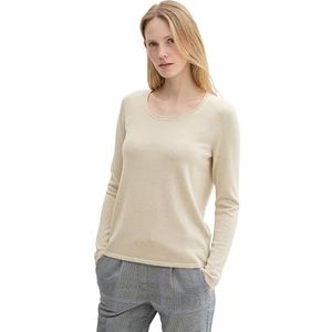 TOM TAILOR Damestrui, 25955 - Dusty Beige Melange, L