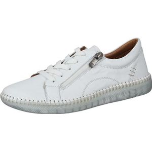 Manitu 850118-03 Sneakers voor dames, wit, 37 EU