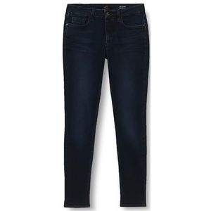 Camel Active Womenswear Skinny jeans voor dames, blauw (dark blue 42), 26W x 32L
